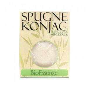 Weißer Konjac-Schwamm - Bio Essenze