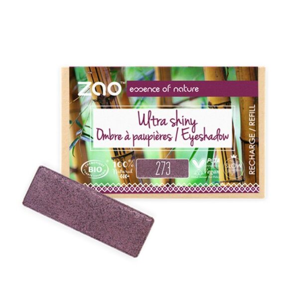 Ricarica Ombretto Rettangolo 273 - Purple Rain - Zao Organic