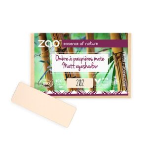 Rectangle Eyeshadow Refill 202 - Brown Beige - Zao Organic