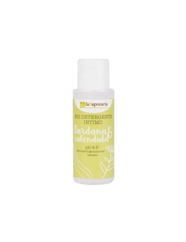 Detergente Intimo Bardana e Calendula Travel Size 30ml - La Saponaria