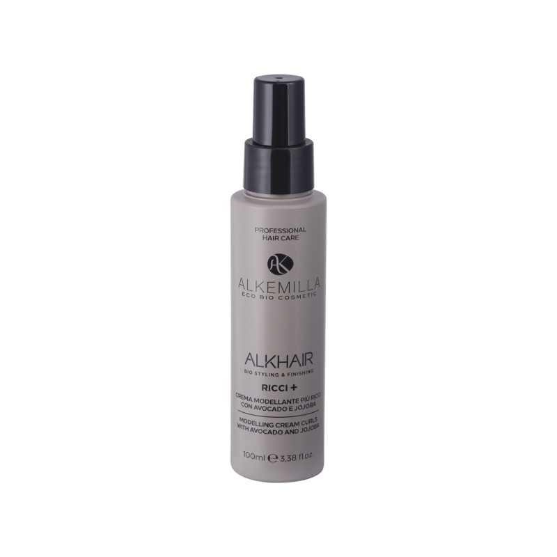 Crema modellante capelli ricci + con avocado e jojoba - Alkemilla