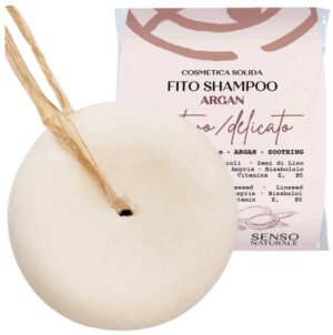 Maxi Fito Shampoo solido Lenitivo Argan - Sensonaturale