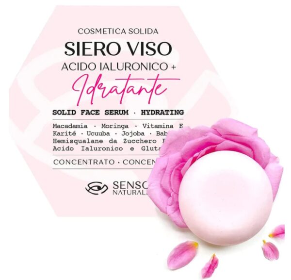 Hyaluronic Acid Moisturizing Face Serum - Sensonaturale