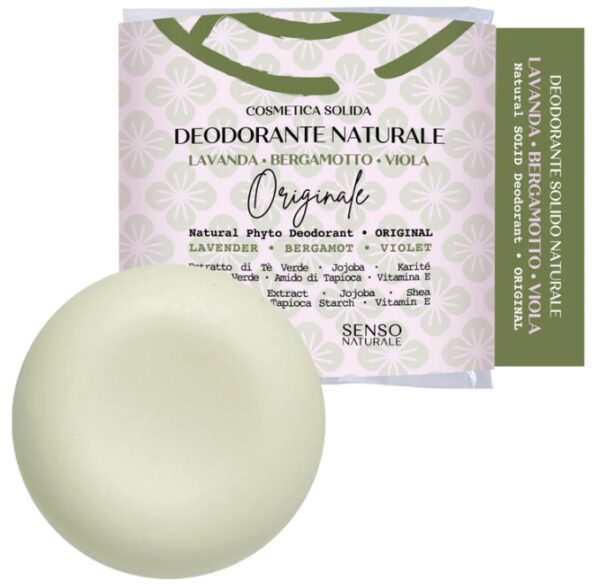 Deodorante solido Originale alla Lavanda - Sensonaturale
