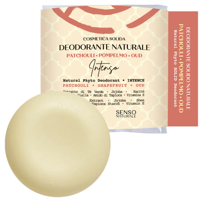 Deodorante Solido Intenso al Patchouli - Sensonaturale