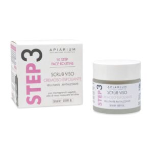 Scrub Viso Esfoliante Cremoso Bio Step3 - 50ml - Apiarium