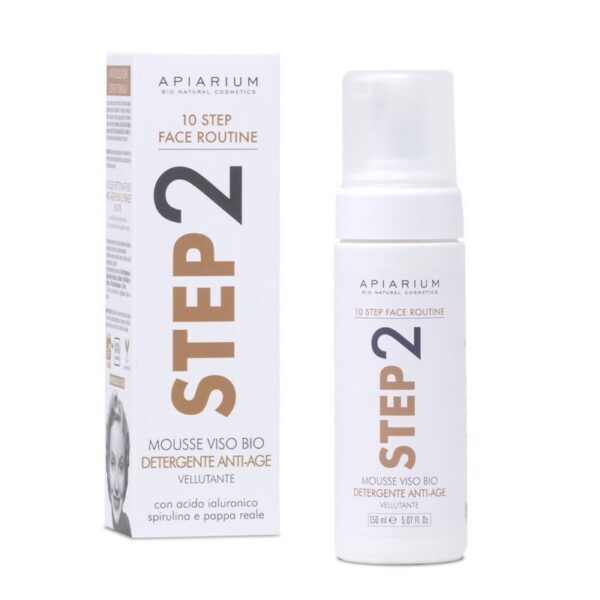 Step2 Anti-Age Cleansing Bio Facial Mousse - 150ml - Apiarium