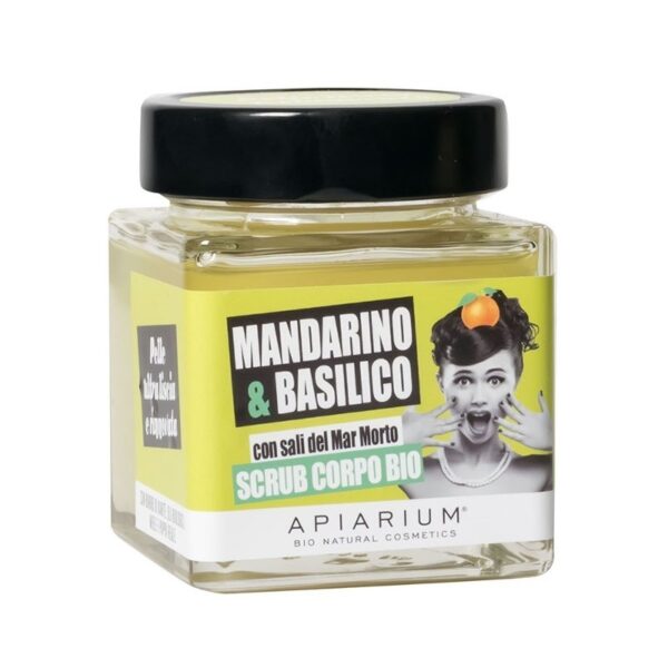 Mandarin and Basil Body Scrub 410gr - Apiarium