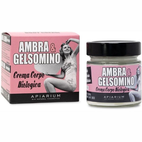 Amber and Jasmine Body Cream 200ml - Apiarium