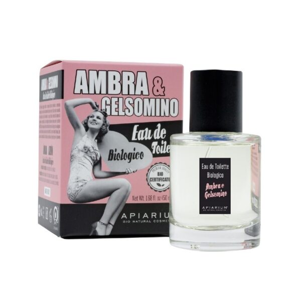 Eau de Toilette Ambra e Gelsomino 50ml - Apiarium