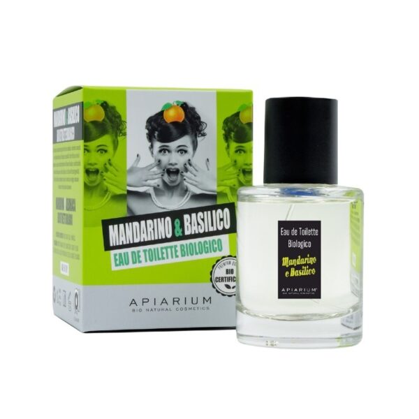 Eau de Toilette Mandarino e Basilico 50ml - Apiarium