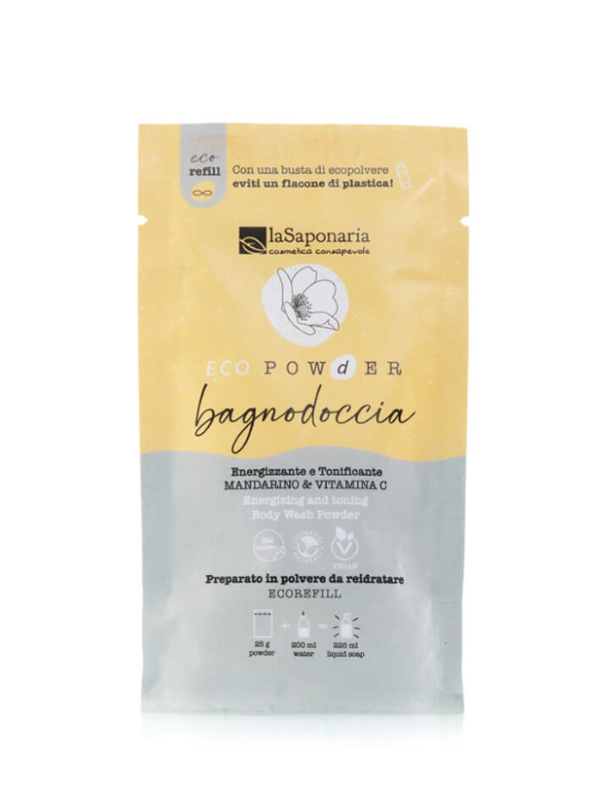 Eco Powder Bagnodoccia Energizzante e Tonificante - La Saponaria