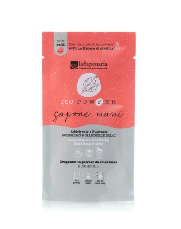 Eco Powder Sapone Mani Addolcente e Nutriente - La Saponaria