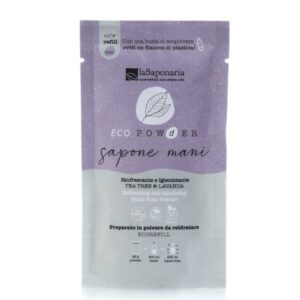 Eco Powder Sapone Mani Rinfrescante e Igienizzante - La Saponaria