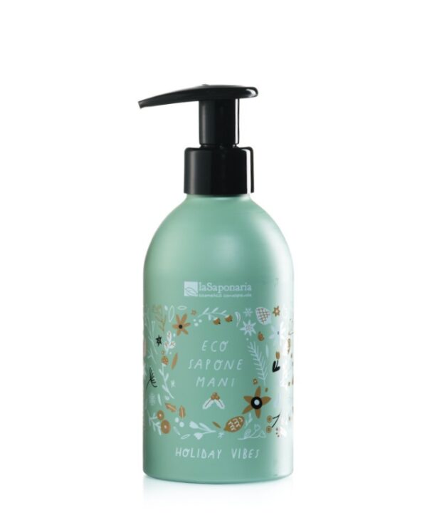 Eco Sapone mani Mandorle e Frutti Rossi - La Saponaria