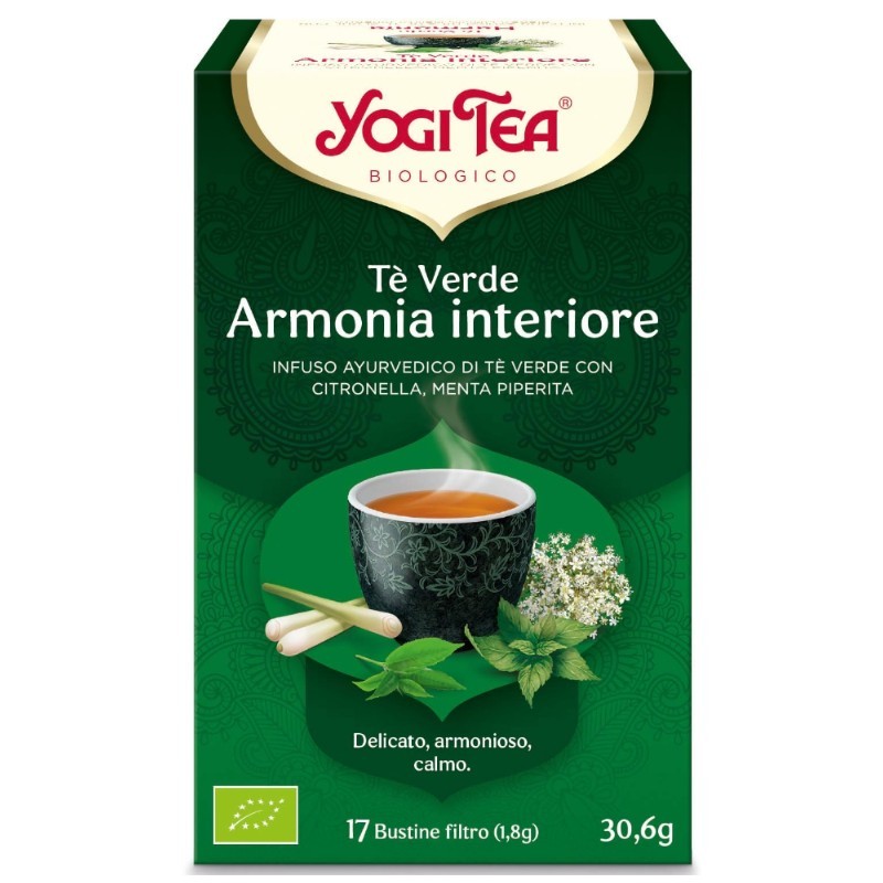 Te verde Armonia Interiore 17 filtri - Yogi TEa