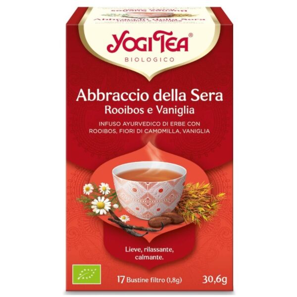 Abbraccio della Sera - Roibos Vaniglia 17 filtri - Yogi TEa