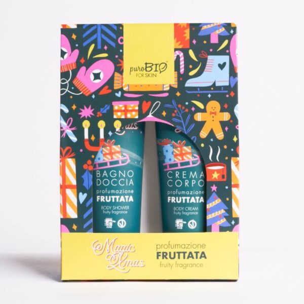 Body cream and shower gel kit - Fruity Fragrance 150ml - PuroBio