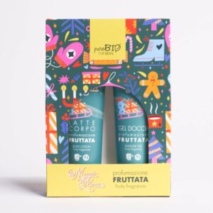 Kit latte corpo  e gel doccia - Fragranza Fruttata 150ml - PuroBio