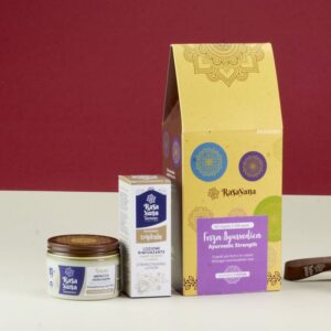 Ayurveda Kraft Geschenkset Lotion + Haarpackung - Rasayana