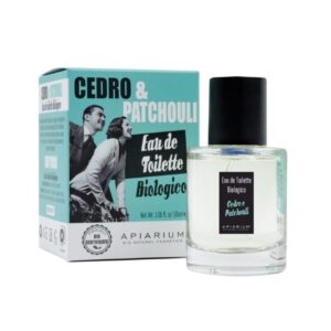 Eau de Toilette Cedro e Patchouli 50ml - Apiarium
