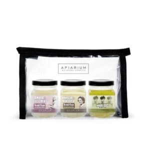 Body Scrub Set 3pcs x 120g - Apiarium