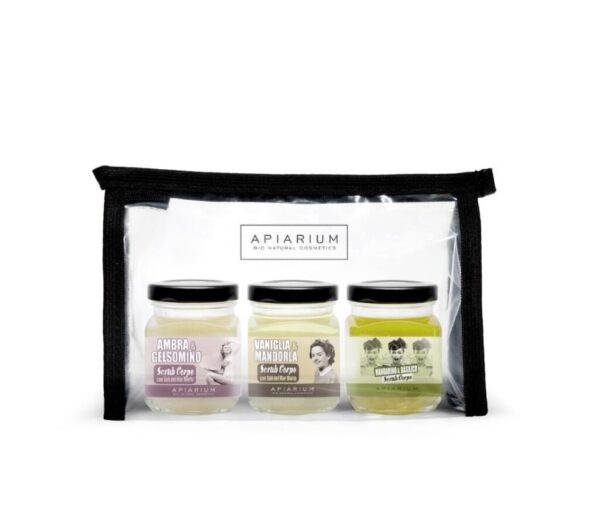 Body Scrub Set 3pcs x 120g - Apiarium