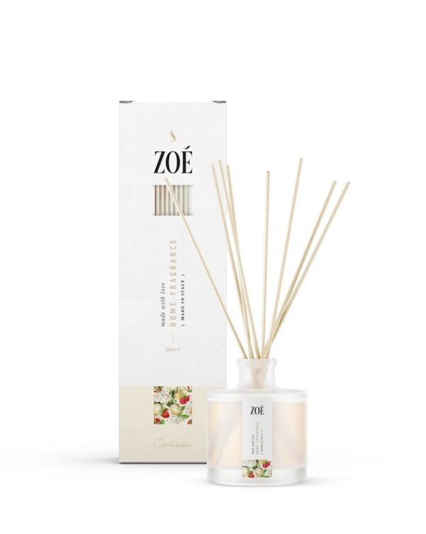 Home fragrance with fruity fragrance sticks 200ml - Zoé