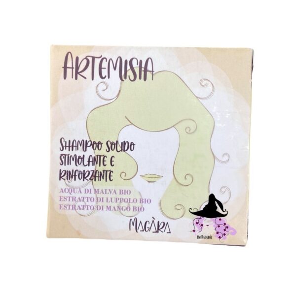 MAGARA - Artemisia, stimulating and strengthening solid shampoo - Biomagarìè
