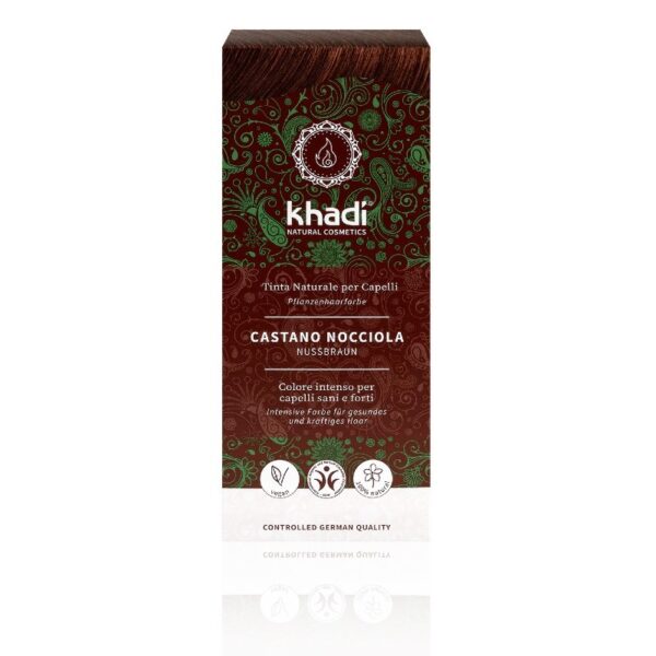 Tinta vegetale Castano Nocciola - Khadi