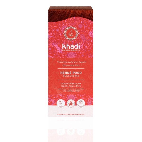 Reiner Henna-Pflanzenfarbstoff - Khadi