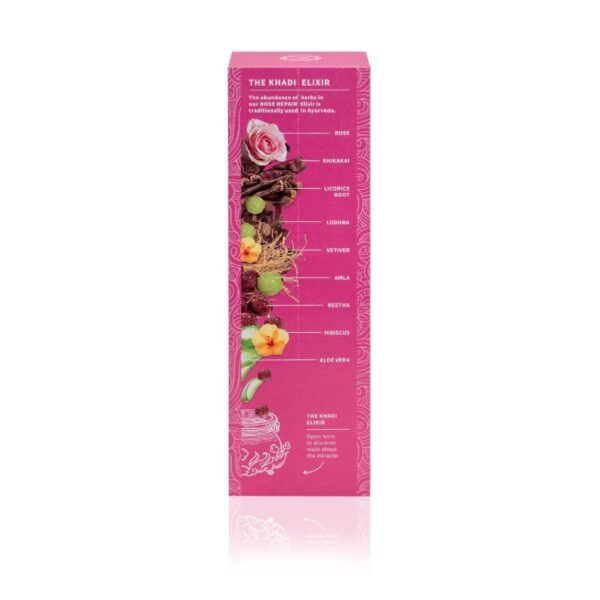 Shampoo Elixir Ayurvedic Rose repair - Khadi