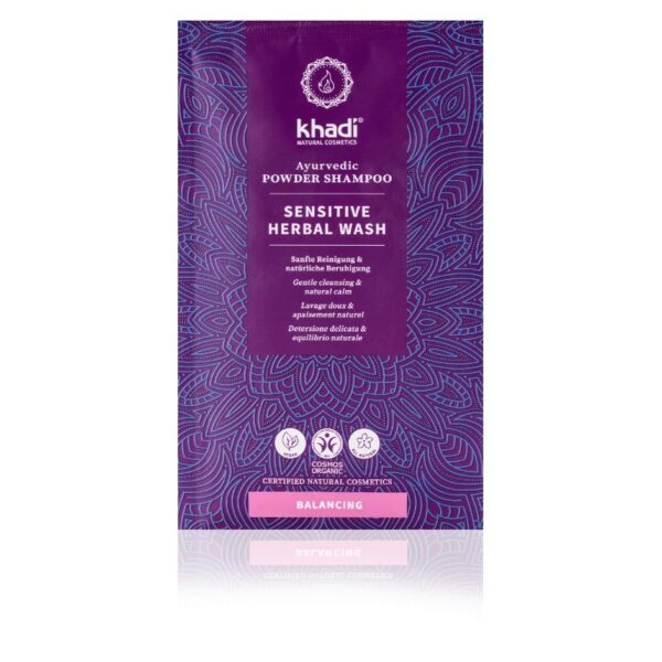 Sensitive Ayurvedic Powder Shampoo 50g - Khadi