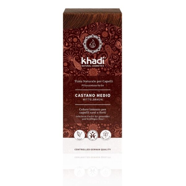 Natural hair color Medium Brown - Khadi