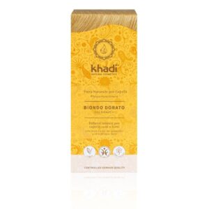 Pflanzliche Haarfarbe Goldblond - Khadi