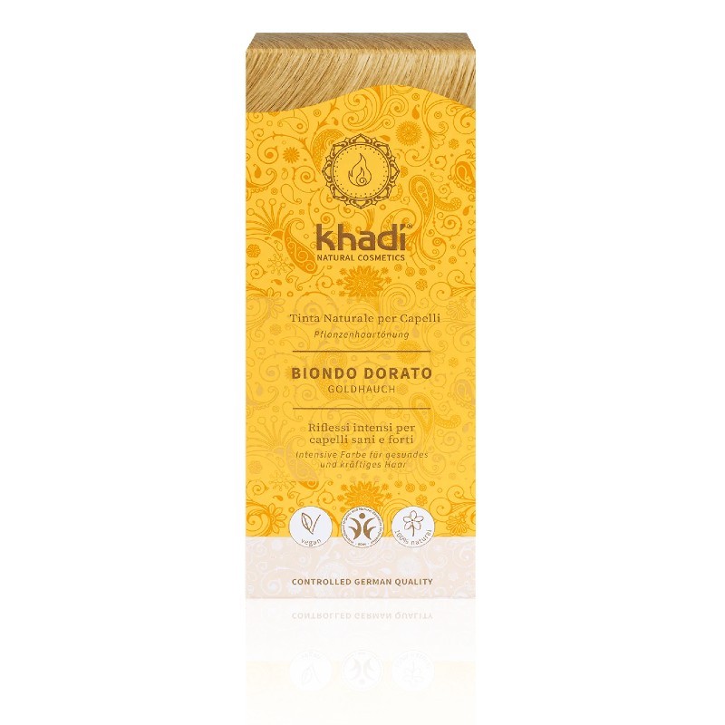 Golden Blonde Vegetable Hair Dye - Khadi