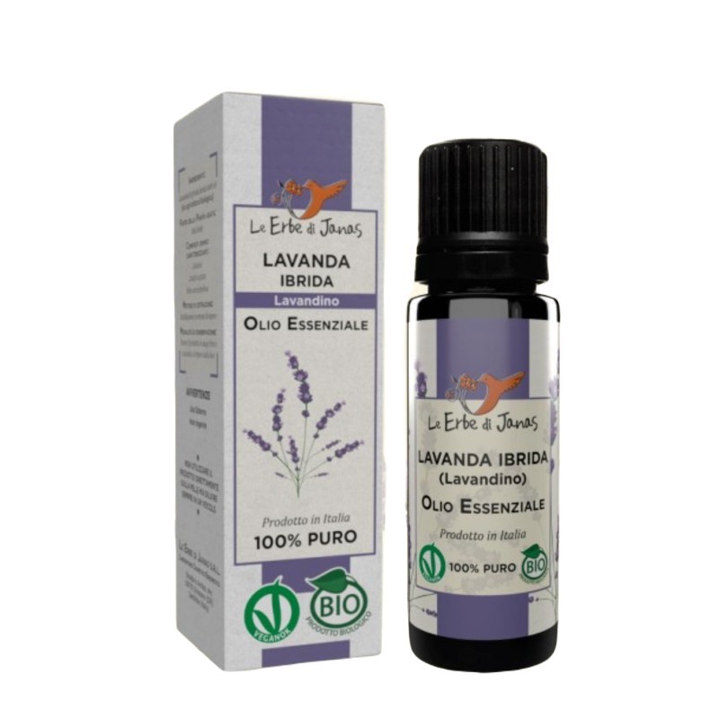 Olio Essenziale di Lavanda Ibrida 10ml - Le Erbe di Janas