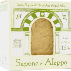 Sapone di Aleppo 16% Olio di Alloro - TEA NATURA -