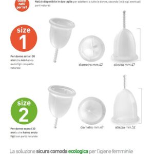 Menstrual cup Size 1 - Natù -