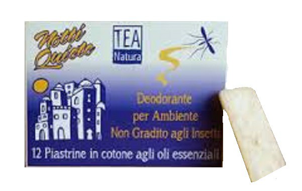 Piastrine in Cotone agli Oli Essenziali - Tea Natura -
