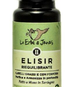 Elisir Riequilibrante per Capelli Grassi e Forfora - Erbe di Janas -