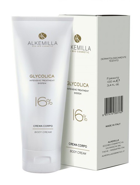 Glycolica crema corpo 16% - Alkemilla -