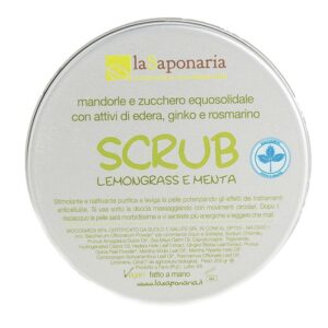 Scrub - LEMONGRASS AND MINT - La Saponaria -