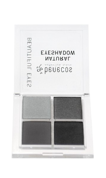 Natural Quattro Eyeshadow - SMOKEY EYES - Benecos -