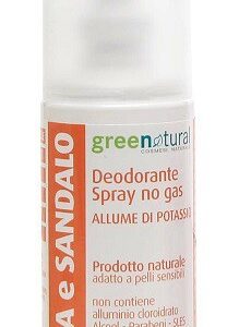 Deodorante Spray Mirra e Sandalo - Greenatural -