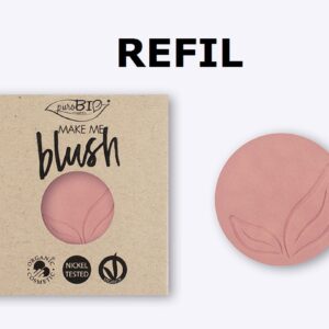 Blush Compatto 01 Rosa Satinato REFIL - Beleza - PuroBio -