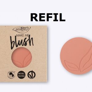 Blush Compatto 02 Rosa Corallo REFIL - Beleza - PuroBio -