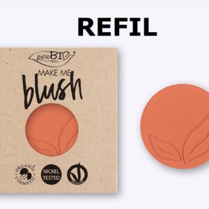 Blush Compatto 04 Mattone Matte REFIL - Beleza - PuroBio -