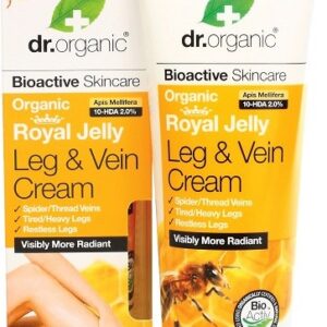 Creme gegen Krampfadern und Krampfadern mit Gelée Royale - Dr Organic -