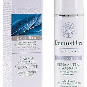 Crema Anti-Age Viso notte - Foglia d'Olivo - Domus Olea Toscana